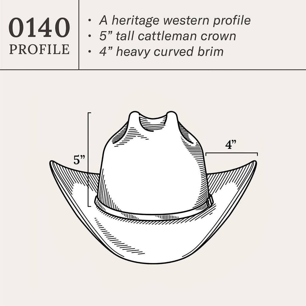 Rancher 6X Cowboy Hat
