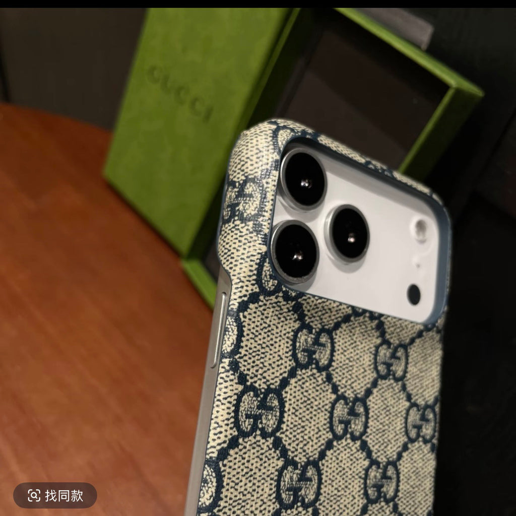 🧵 Monogram iPhone Case-G
