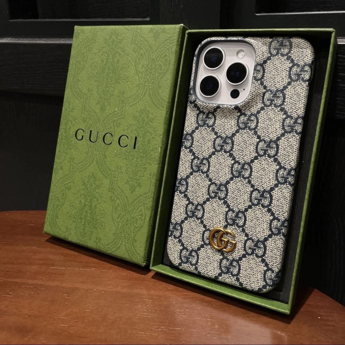 🧵 Monogram iPhone Case-G