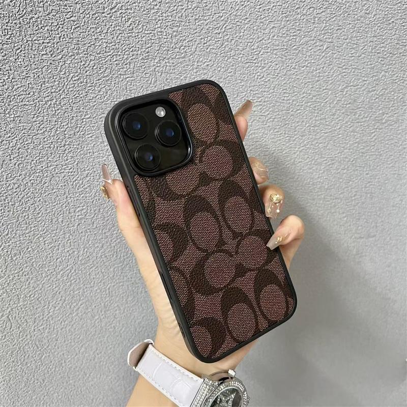 Soft Leather-Texture Protective iPhone Case