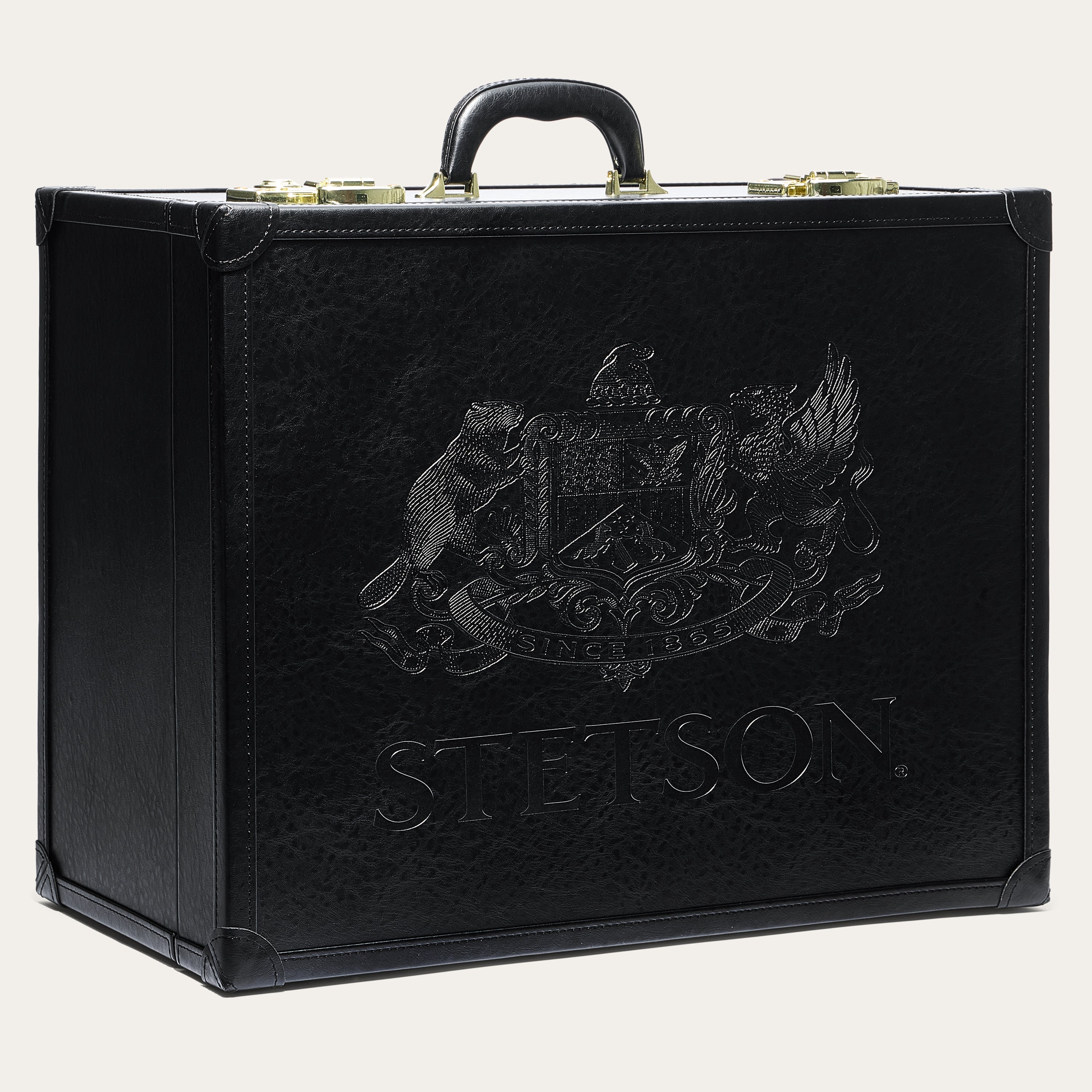Premium Leather Hat Case