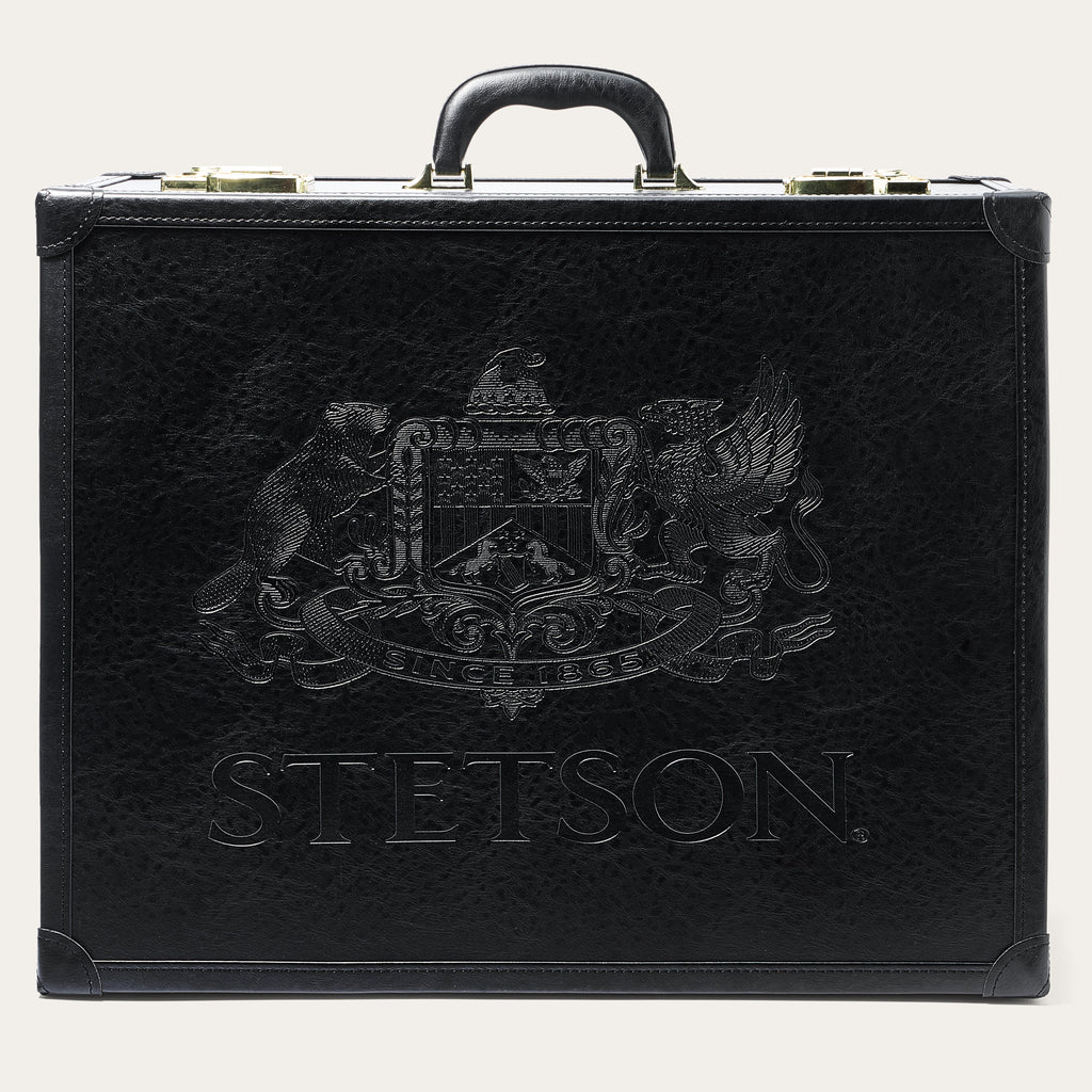 Premium Leather Hat Case