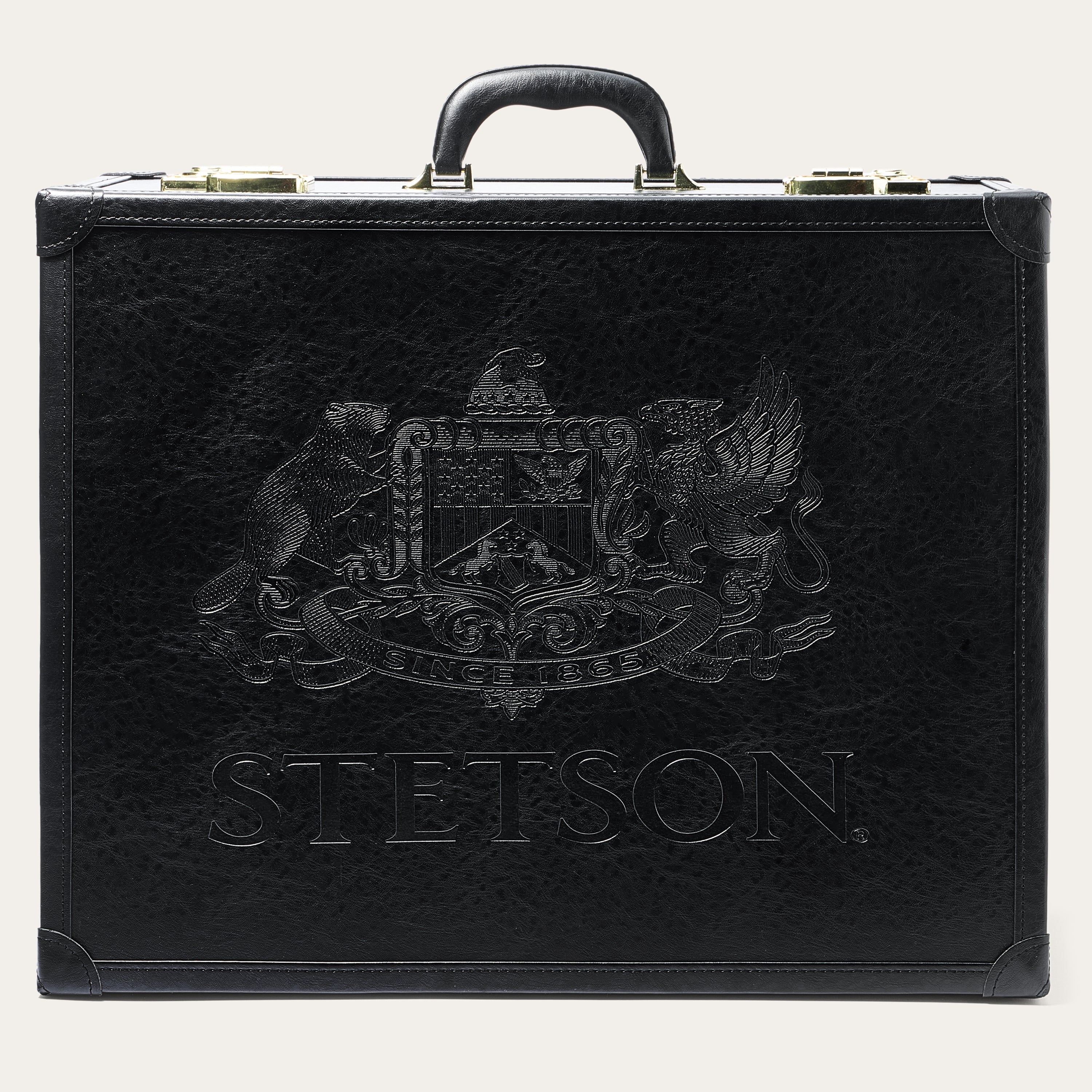 Premium Leather Hat Case