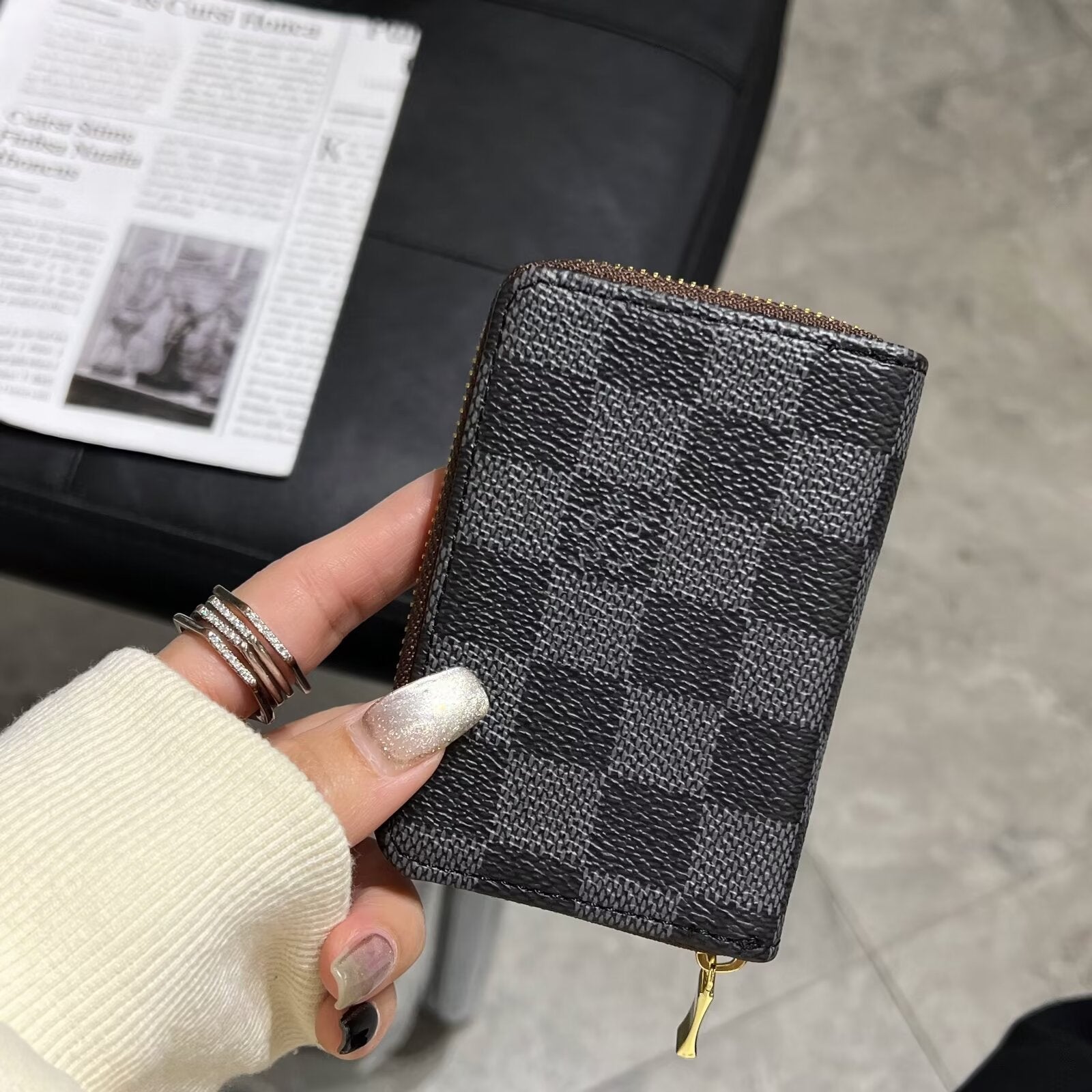 Timeless Heritage Monogram Zipper Wallet Collection Accessories ✨💼