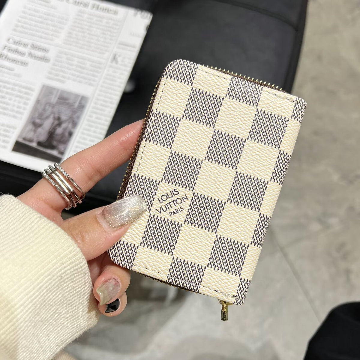 Timeless Heritage Monogram Zipper Wallet Collection Accessories ✨💼