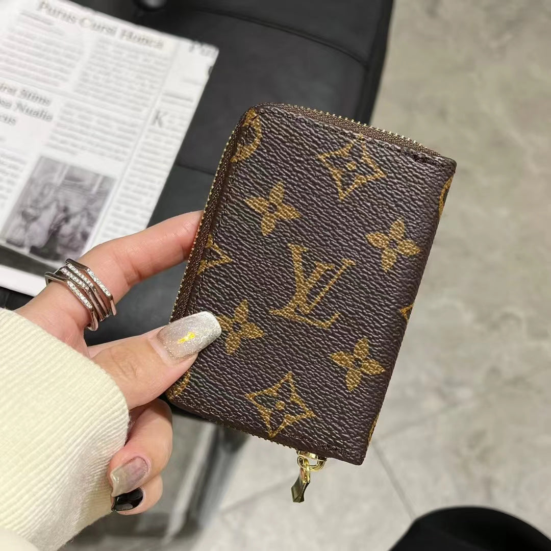 Timeless Heritage Monogram Zipper Wallet Collection Accessories ✨💼