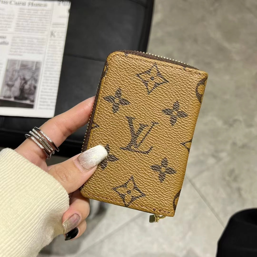 Timeless Heritage Monogram Zipper Wallet Collection Accessories ✨💼