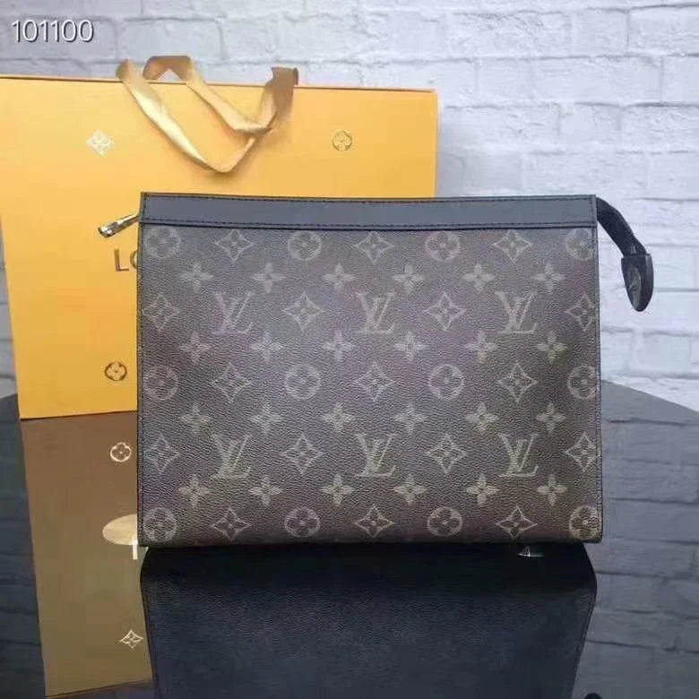 Classic Print Clutch Bag