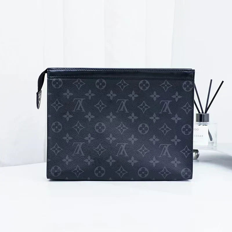 Classic Print Clutch Bag