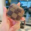 Modern Color-block Chic Earbuds Case🌟