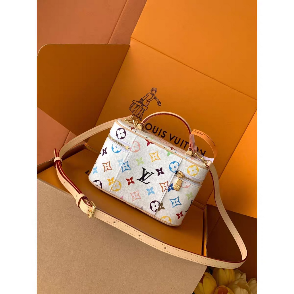 Vintage-Inspired Box Handbag – Elegant Printed Top-Handle Bag