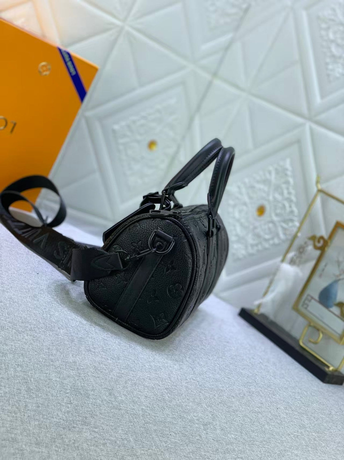 Timeless Heritage Monogram Boston Bag