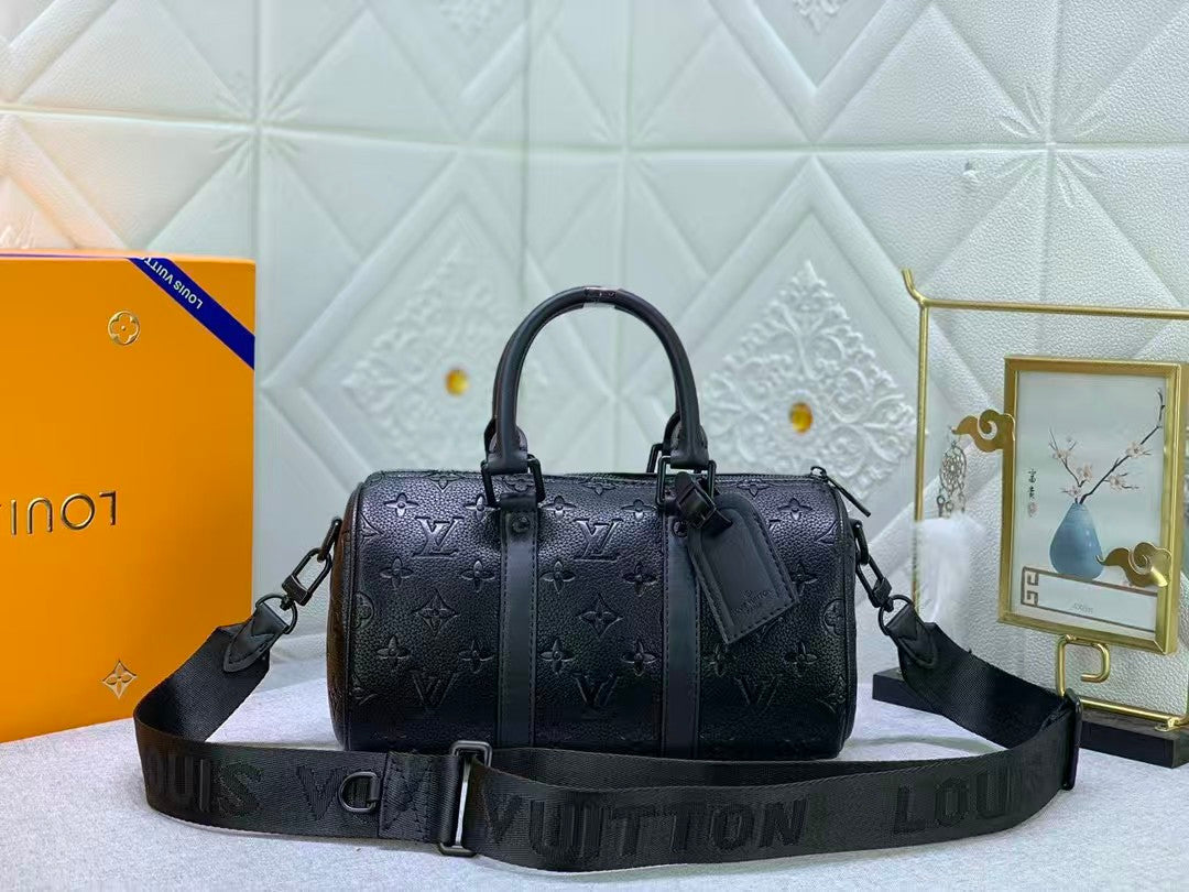 Timeless Heritage Monogram Boston Bag