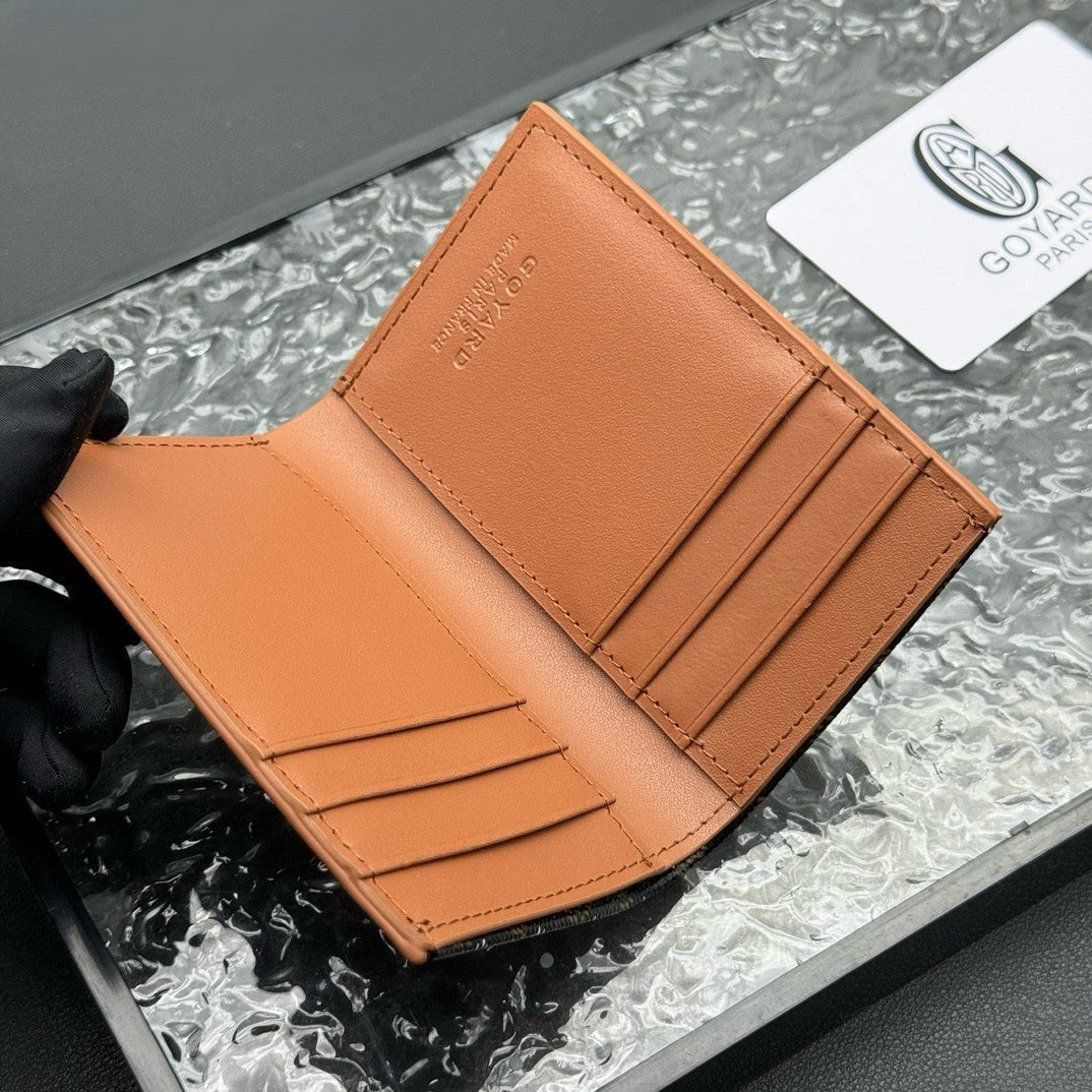 Classic Geometric Passport & Card Wallet