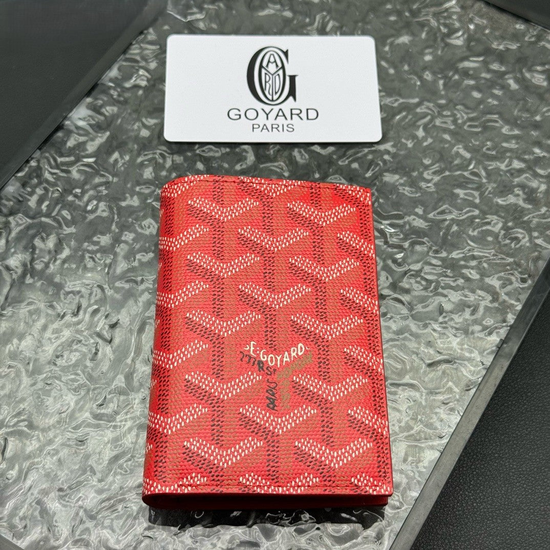 Classic Geometric Passport & Card Wallet