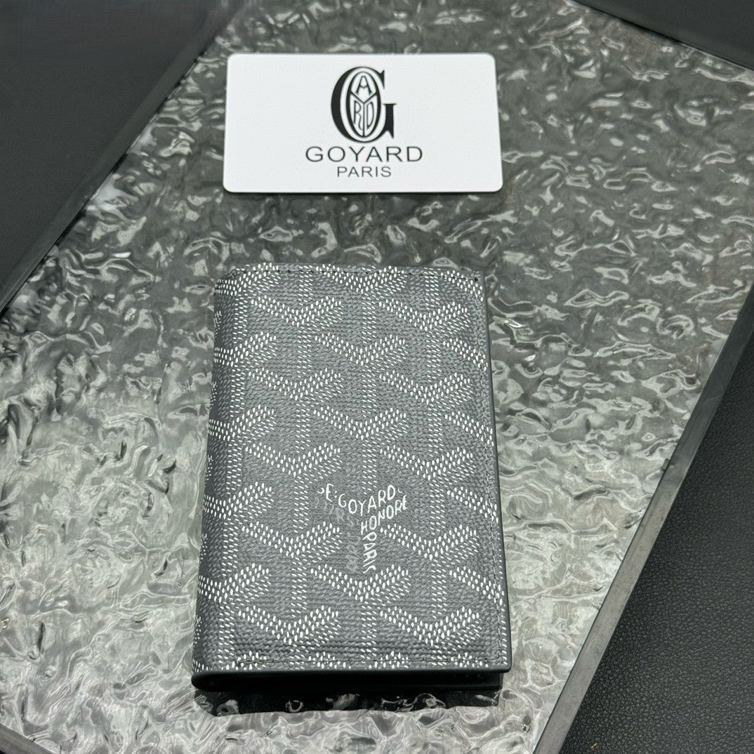 Classic Geometric Passport & Card Wallet