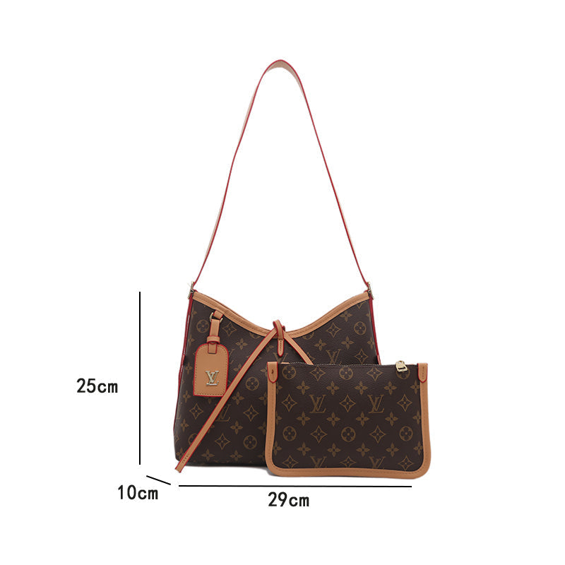 Classic Print Tote Bag & Pouch Set