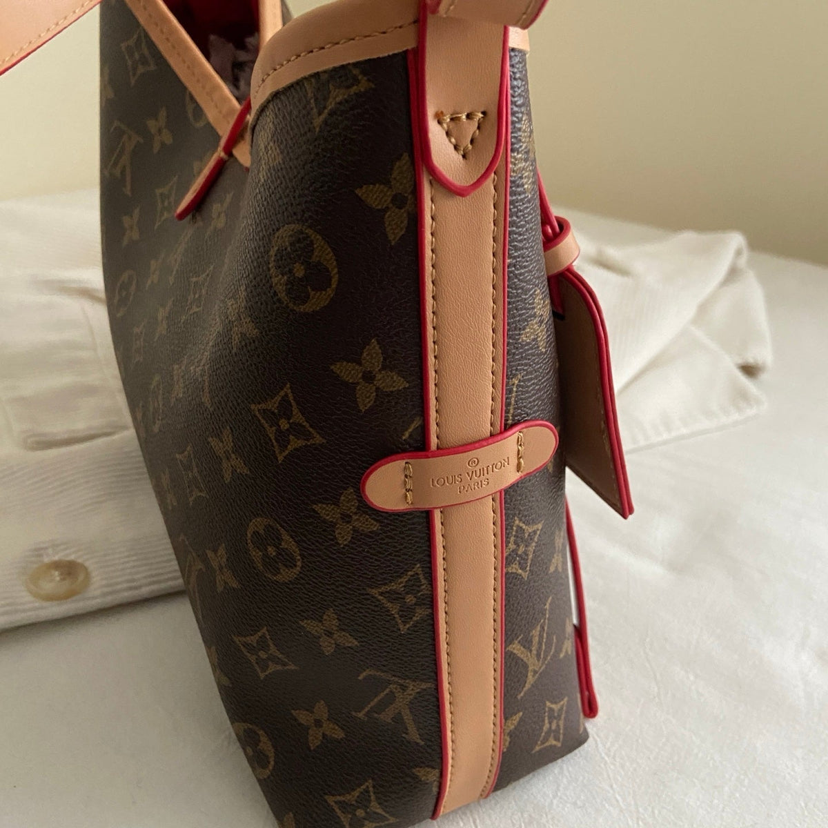 Classic Print Tote Bag & Pouch Set