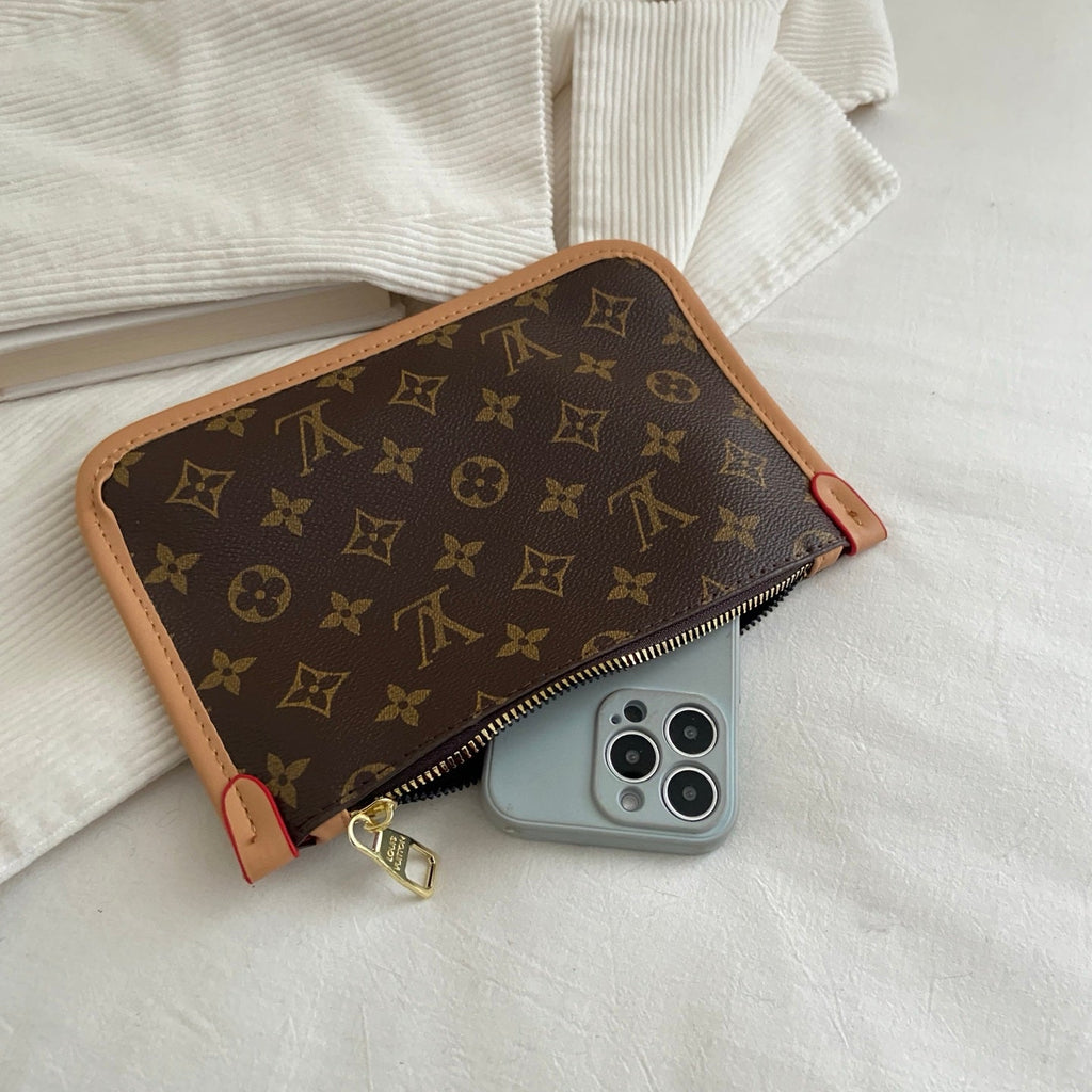 Classic Print Tote Bag & Pouch Set