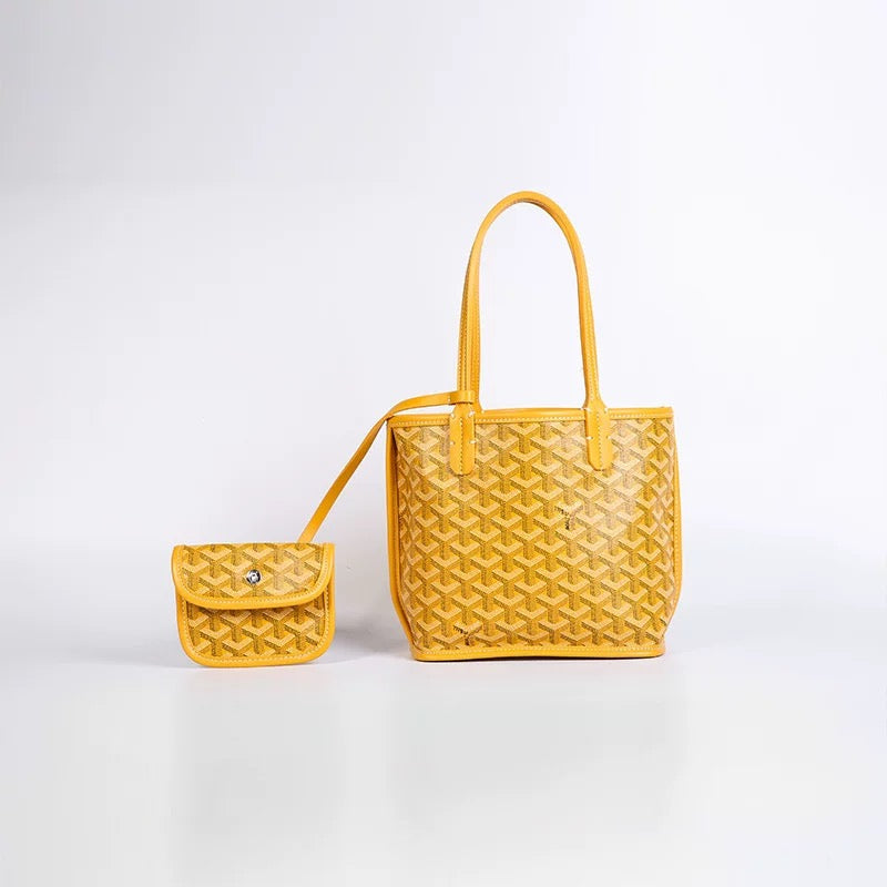 Parisian Luxury Geometric Tote Bag – Elegant & Versatile