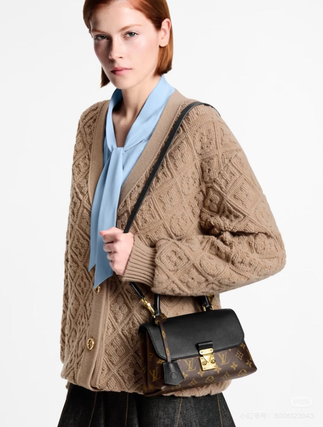 Classic Print Mini Handbag with S-Lock