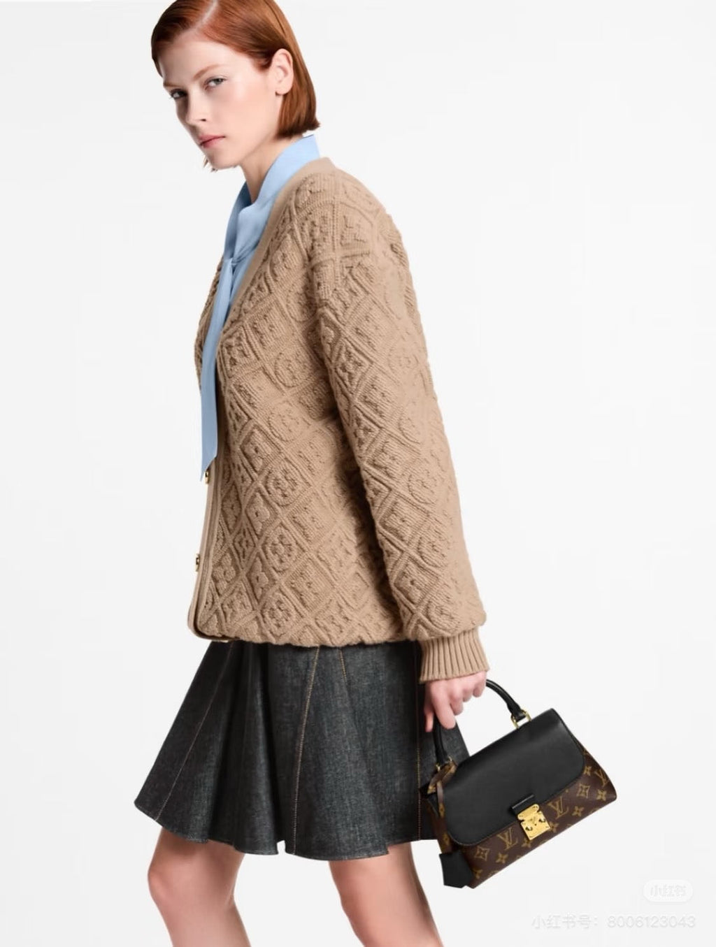 Classic Print Mini Handbag with S-Lock