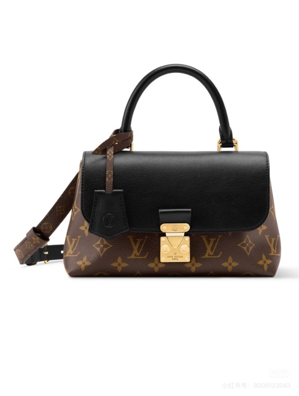 Classic Print Mini Handbag with S-Lock