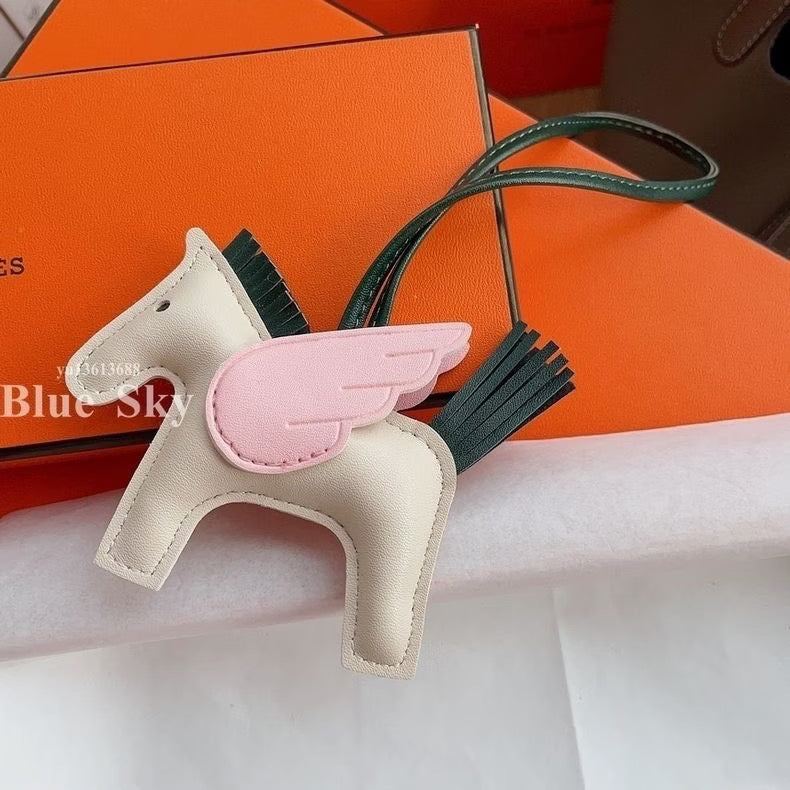 ✨ Quiet Luxury: Hand-Painted Pastel Winged Horse Charms & Accessories ✨