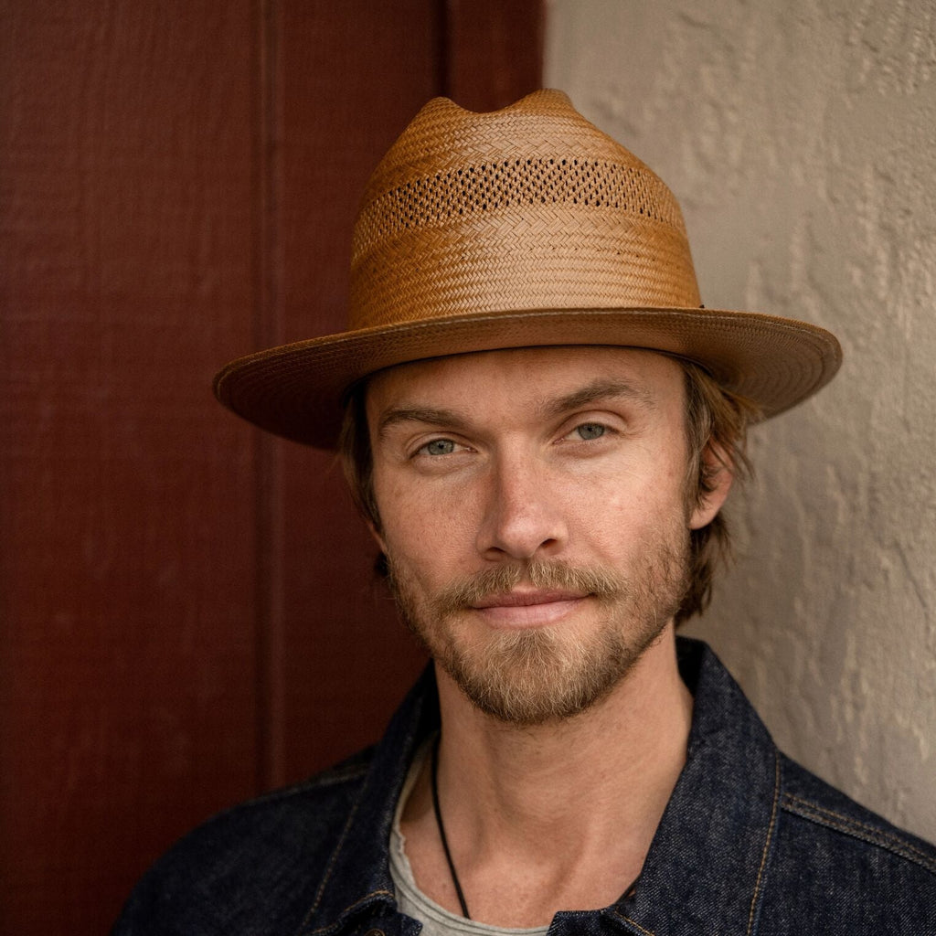 Open Road Vented Straw Cowboy Hat
