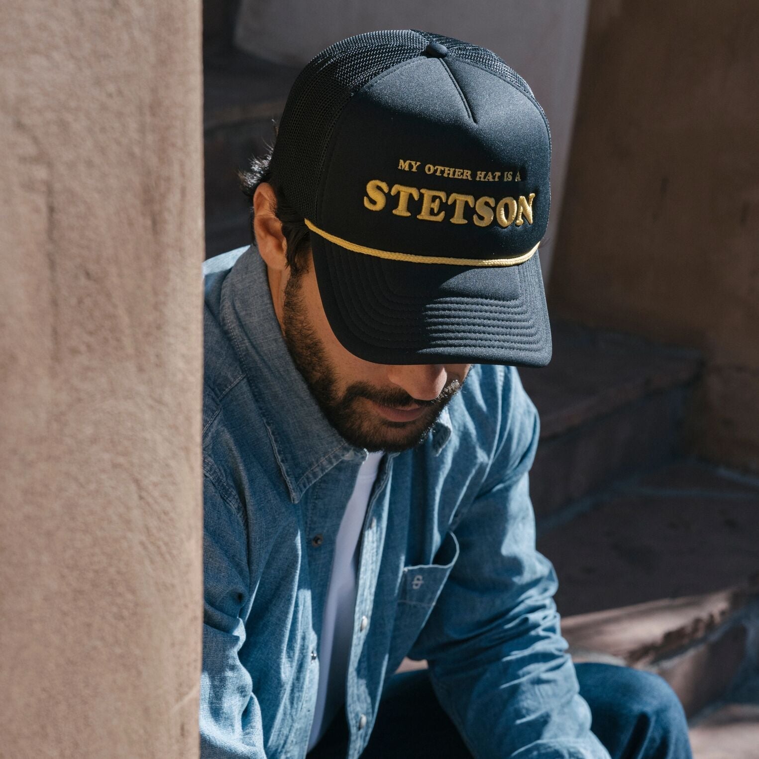 My Other Hat Is A Stetson Trucker Cap