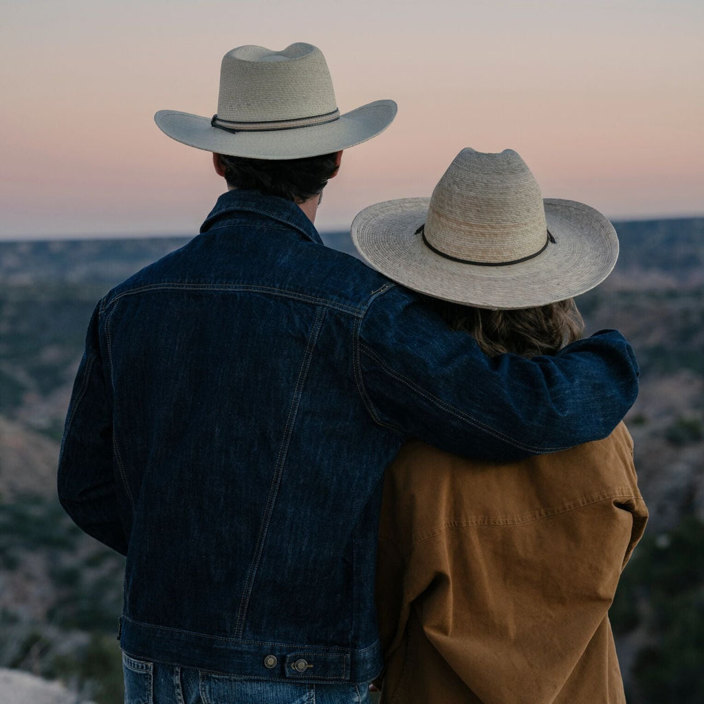 Sawmill Palm Leaf Western Hat
