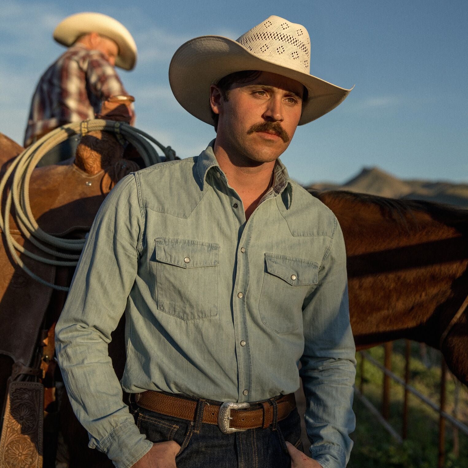 Baker 20X Straw Cowboy Hat