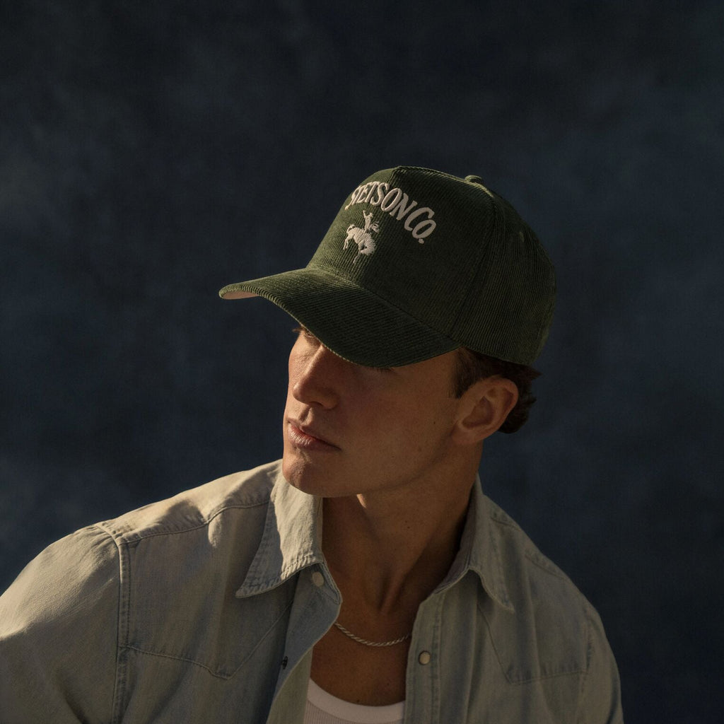 Corduroy Stetson Co. Baseball Hat