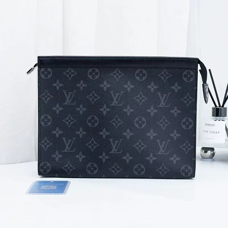 Classic Print Clutch Bag