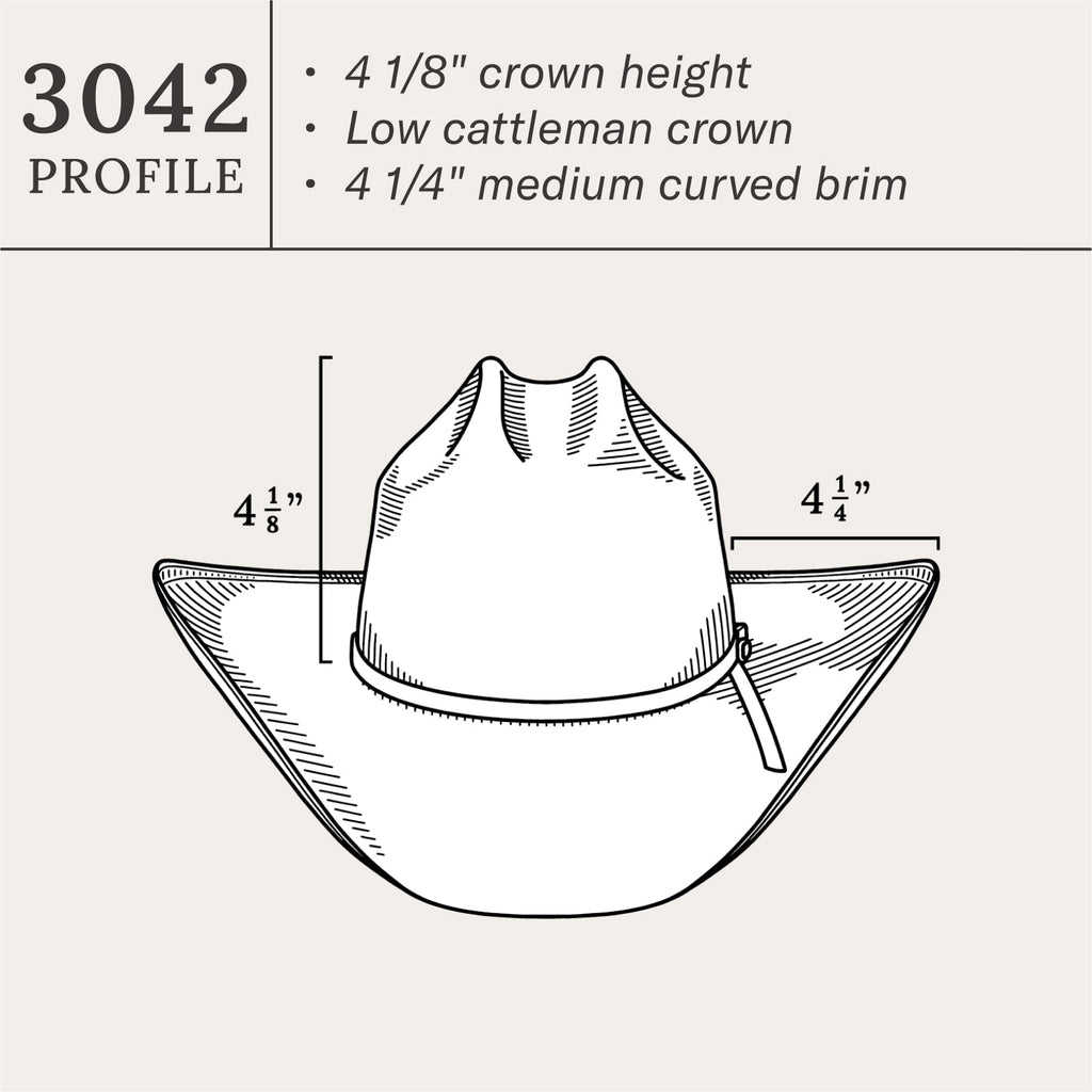 Hagerman 10X Straw Cowboy Hat
