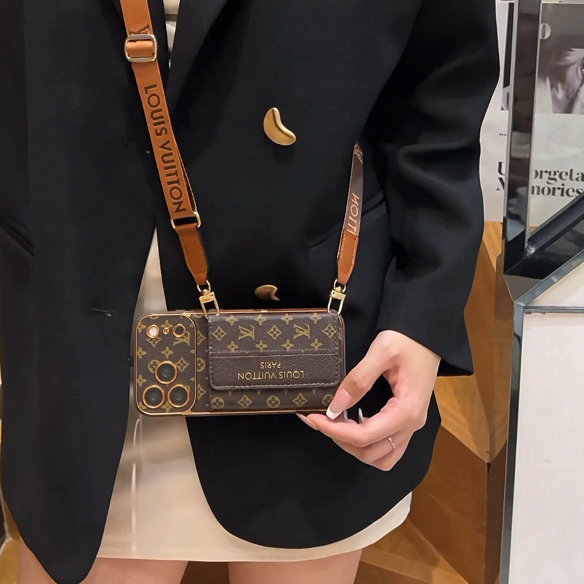 🔥Classic Luxury Card Holder Phone Case（G/L）
