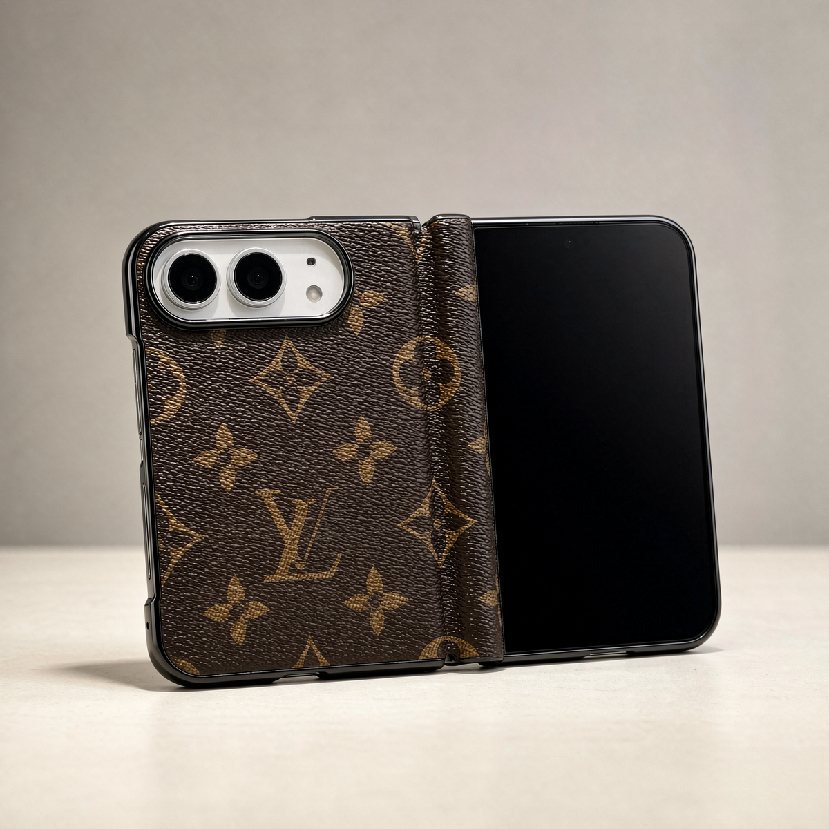 🤎 Brown & Noir · Duo Leather Case Collection