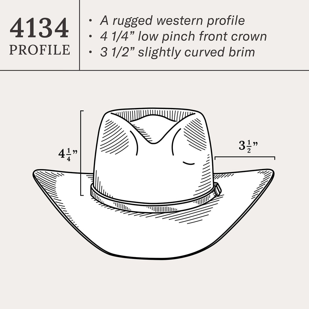 Seneca 4X Cowboy Hat