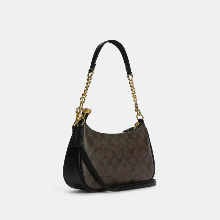 Teri Shoulder Bag in Brown