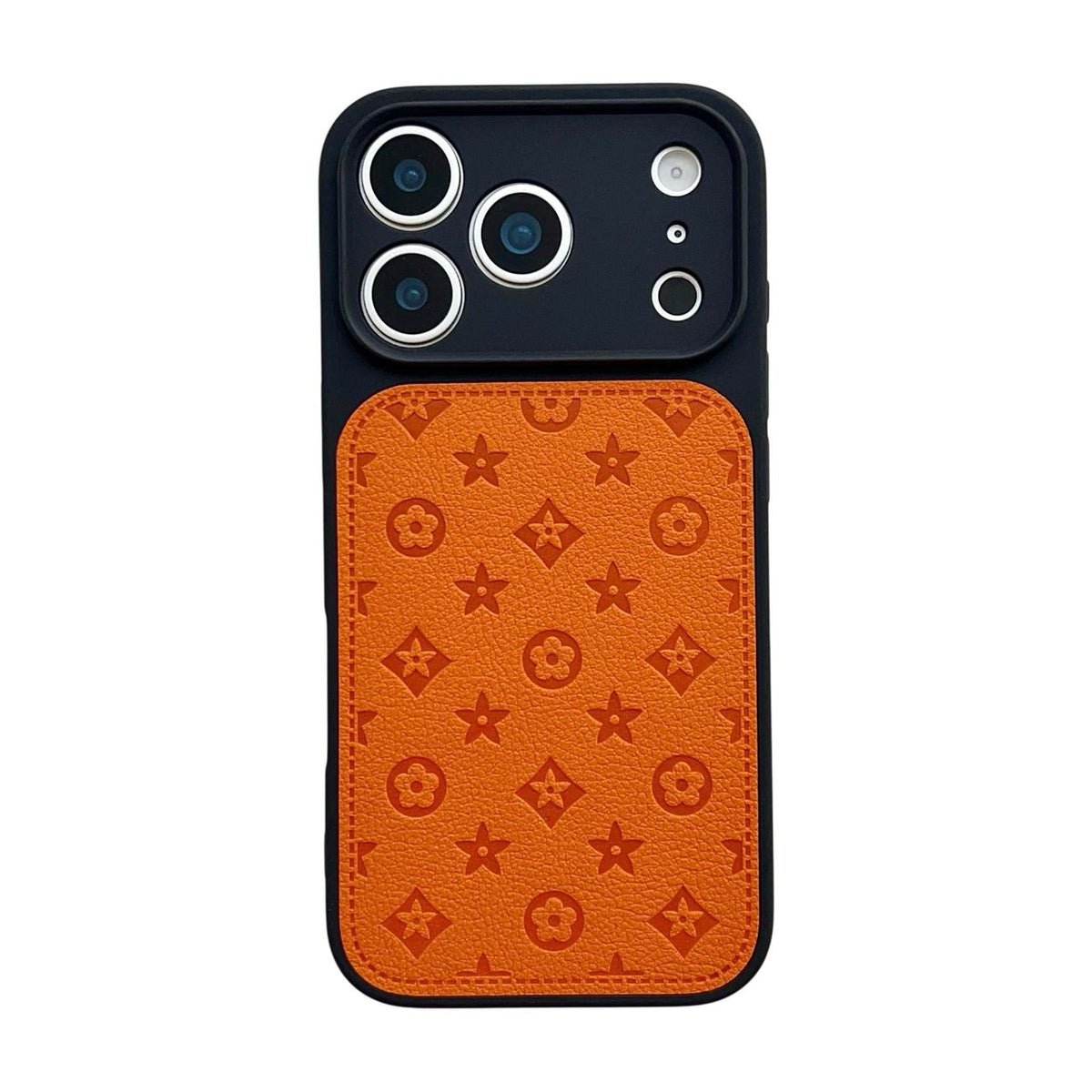 Timeless Monogram Luxury Leather Phone Case ✨