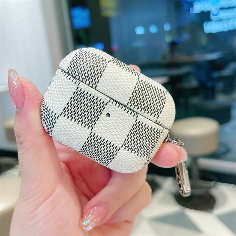 Modern Color-block Chic Earbuds Case🌟