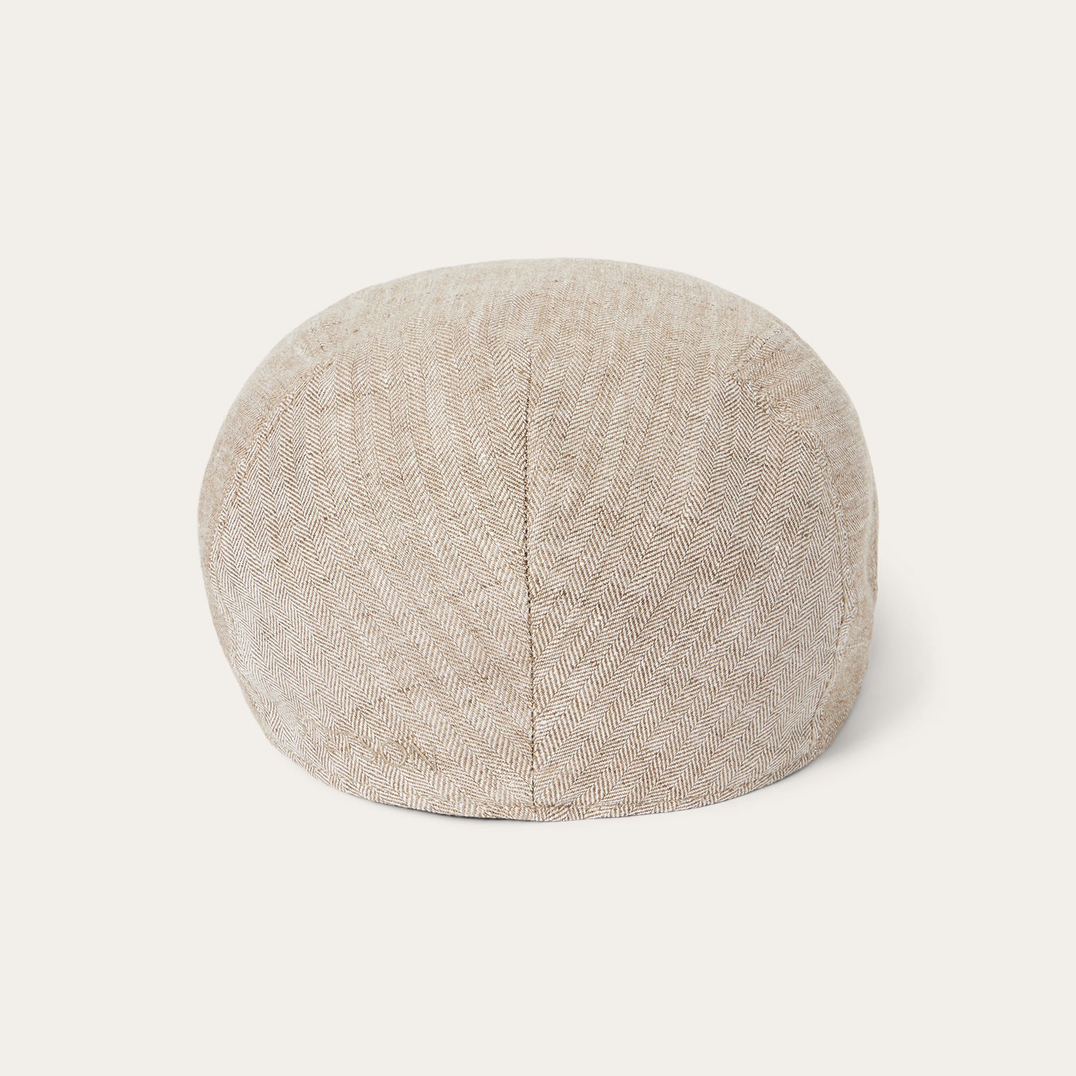Herringbone Linen Ivy Cap