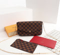 Classic Print 3-in-1 Envelope Crossbody Bag Set