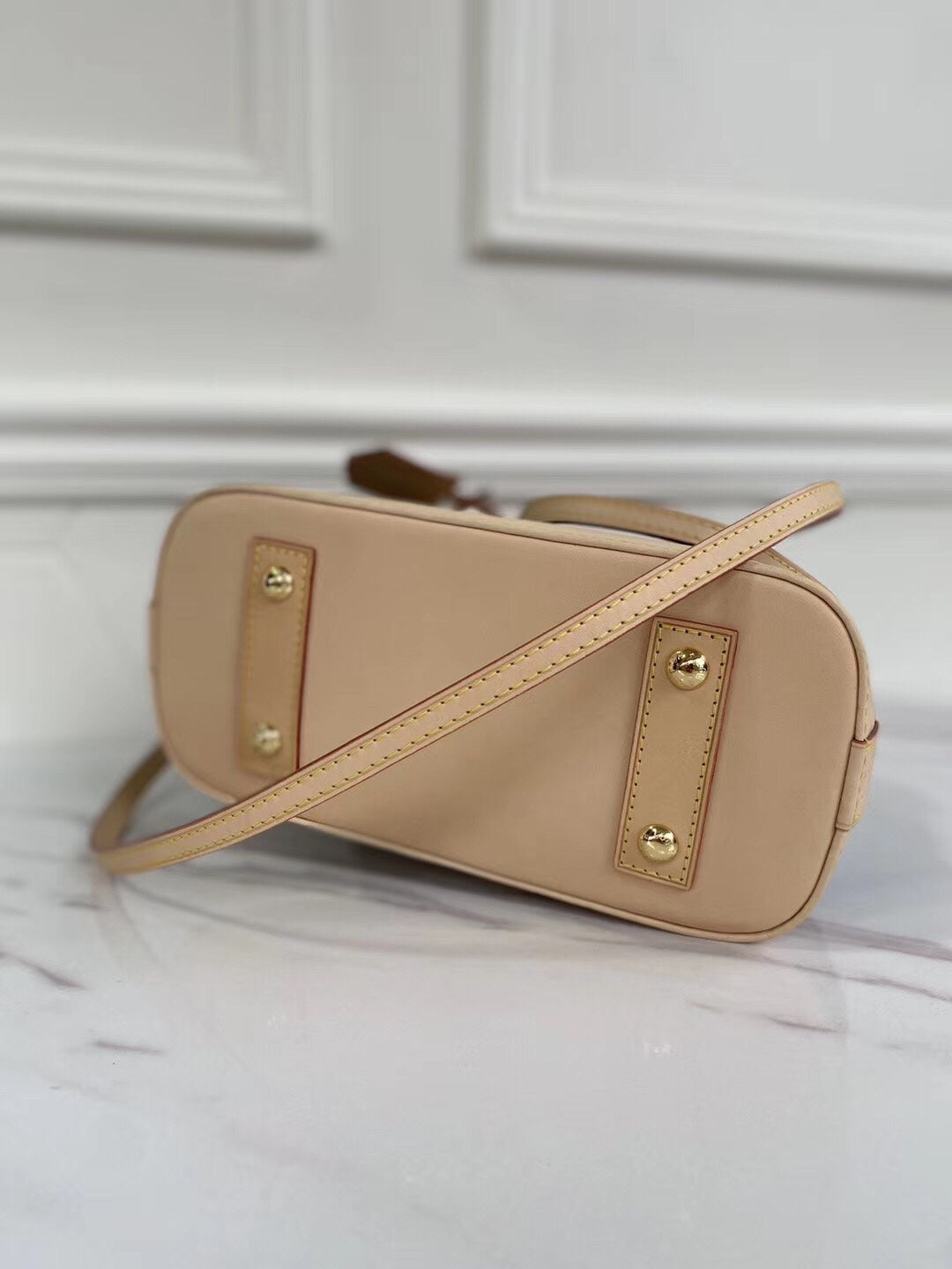 Timeless Heritage Curved Top Handle Bag
