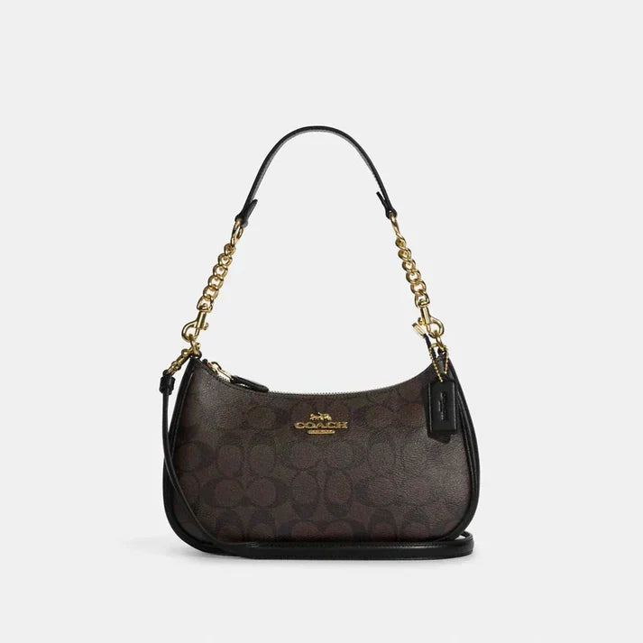 Teri Shoulder Bag in Brown
