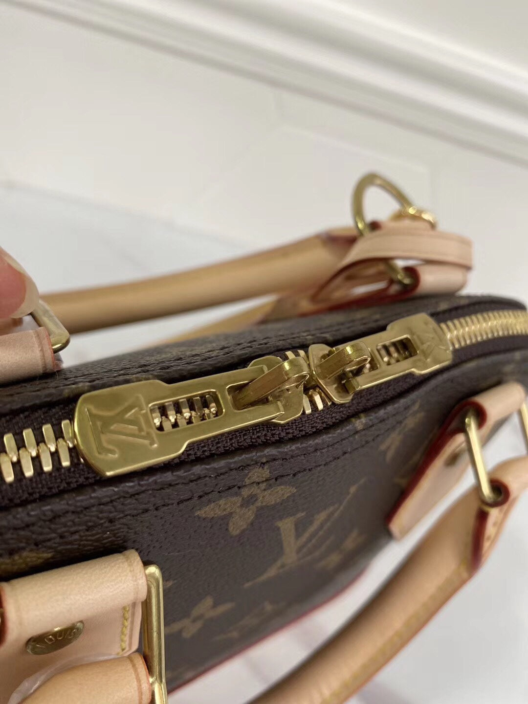 Timeless Heritage Curved Top Handle Bag