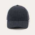 Wool Herringbone Baseball Cap