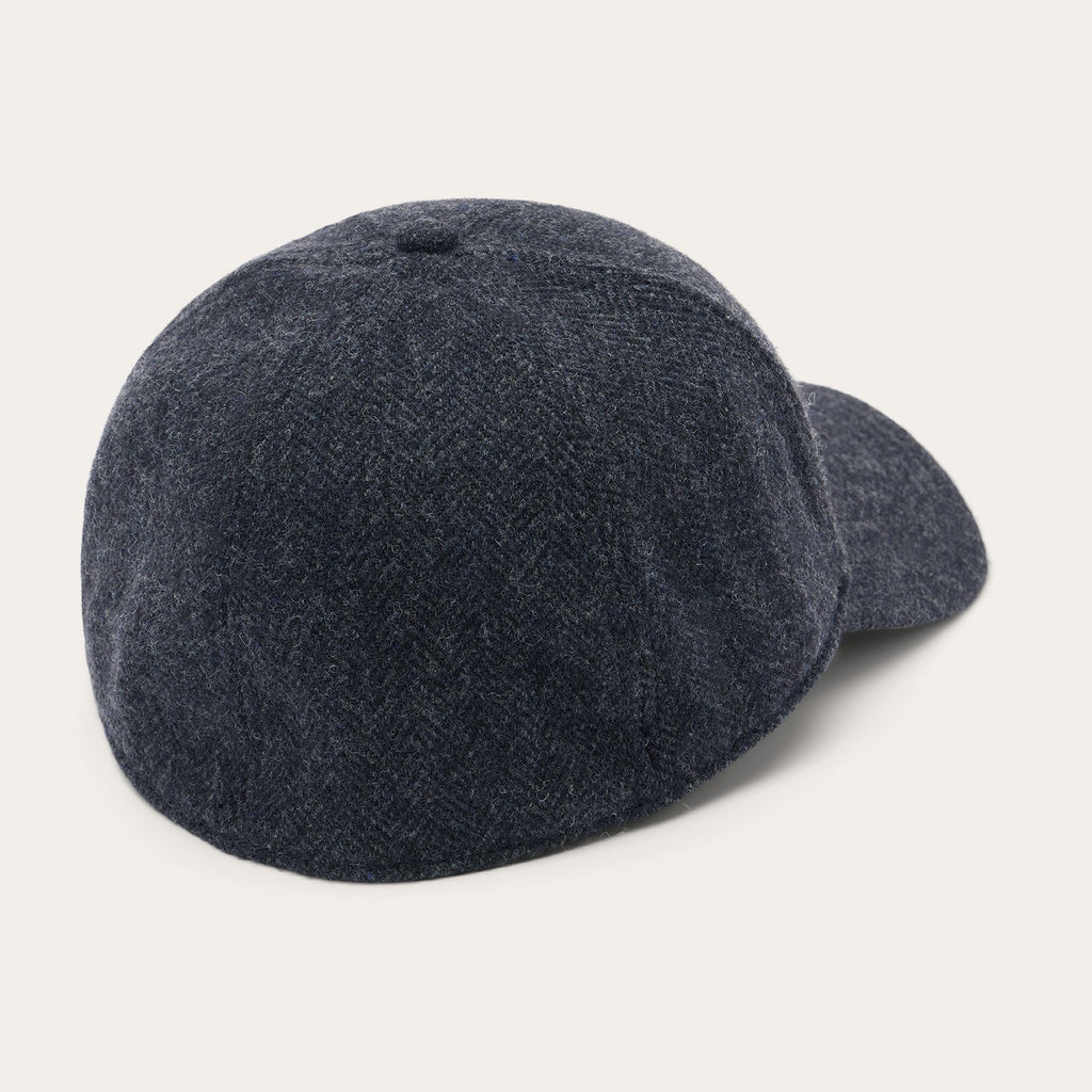 Wool Herringbone Baseball Cap