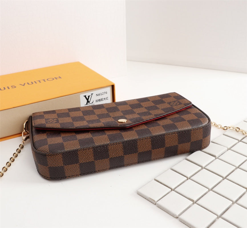 Classic Print 3-in-1 Envelope Crossbody Bag Set