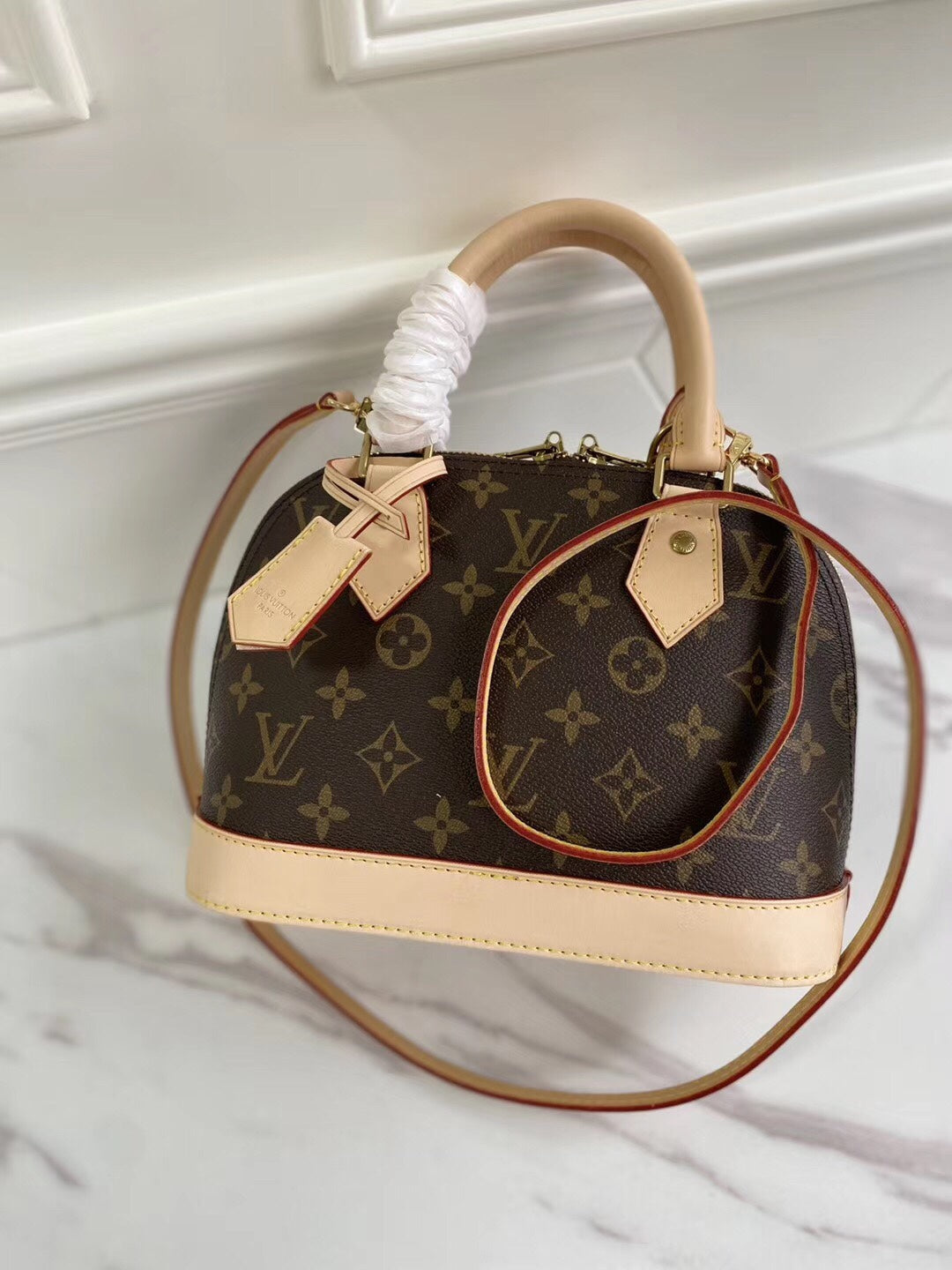 Timeless Heritage Curved Top Handle Bag